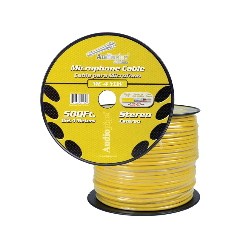 500 Ft Microphone Cable (MC-4 YLW)