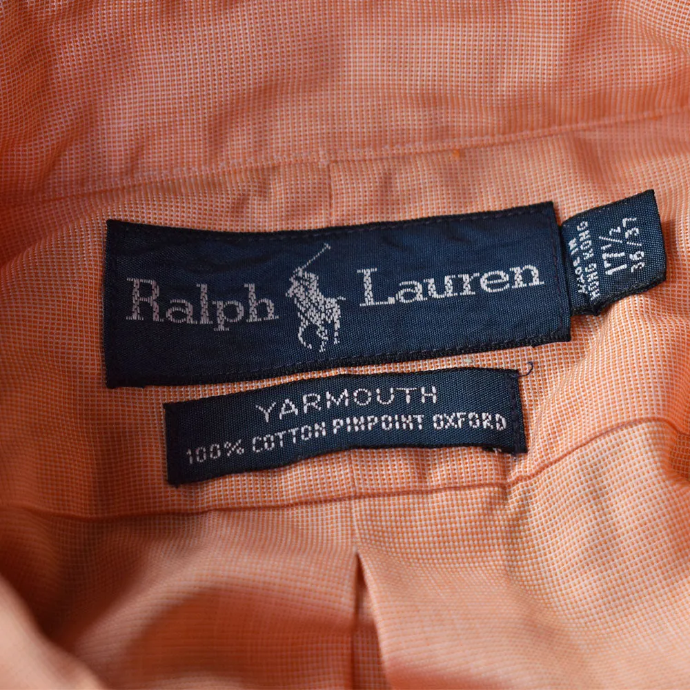 90's　Ralph Lauren/ラルフ ローレン “YARMOUTH” ORG ボタンダウンシャツ　230621