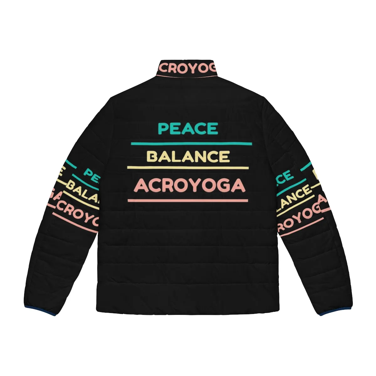 Acroyoga Puffer Jacket: Balancing Peace, Flexibility, and Trust