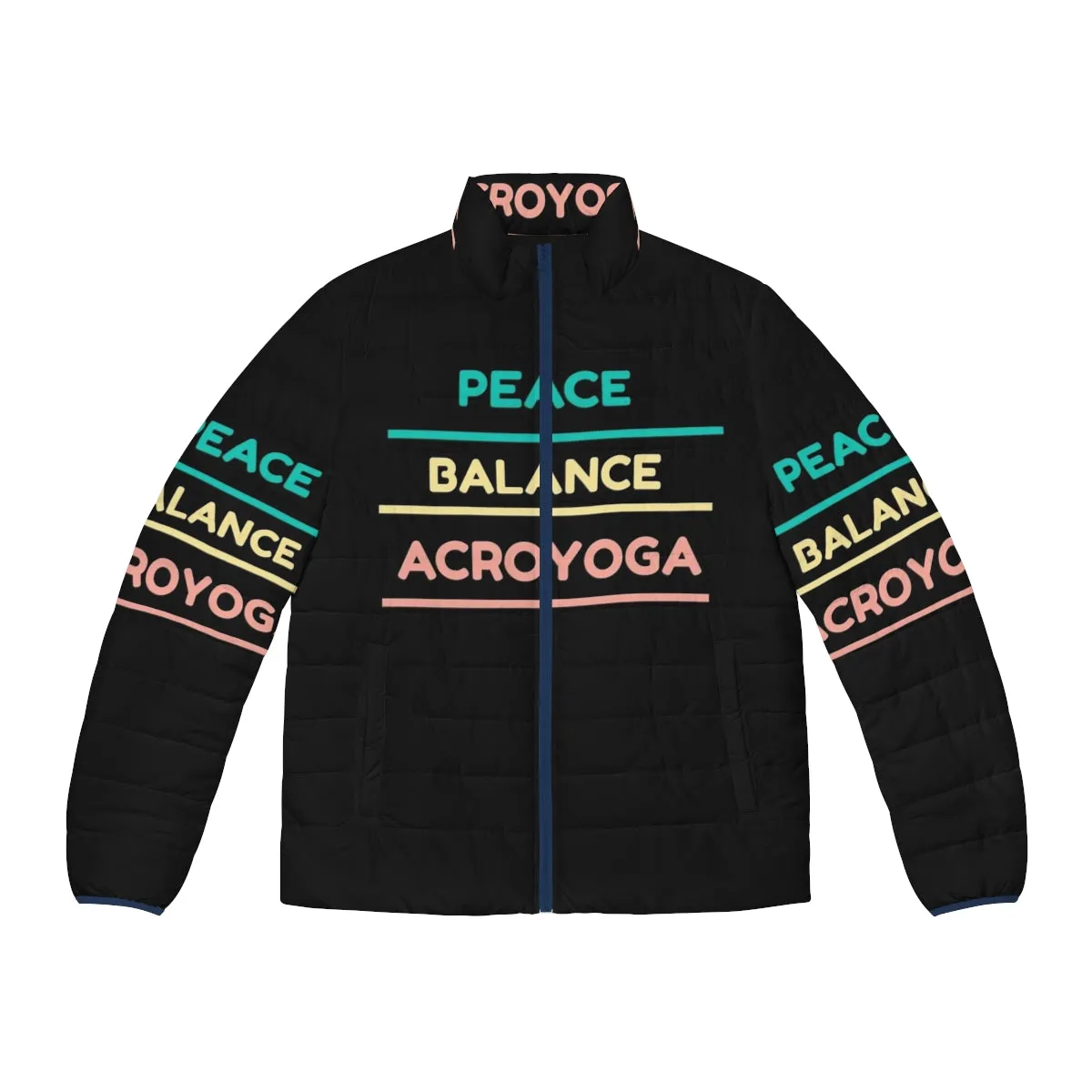 Acroyoga Puffer Jacket: Balancing Peace, Flexibility, and Trust