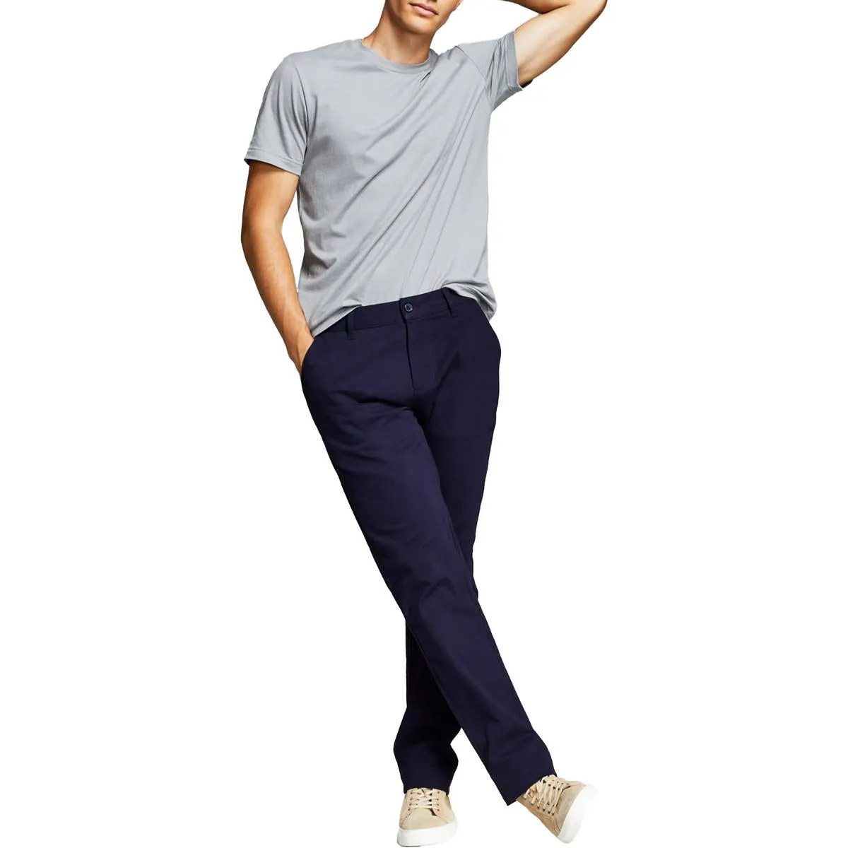 And Now This Mens Regular Fit Everyday Chino Pants