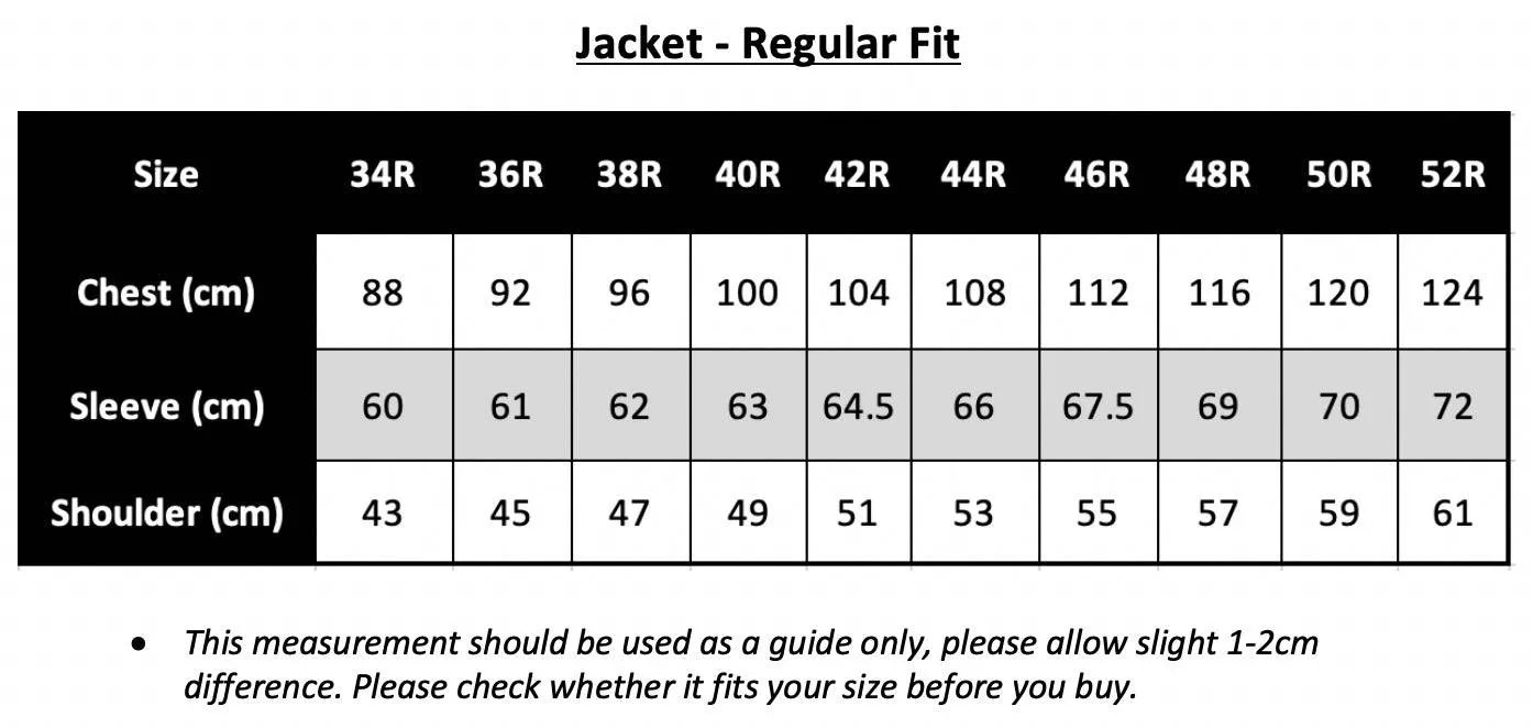 Aqua Microfiber Suit Jacket