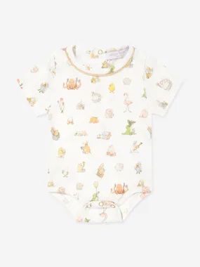 Atelier Choux Baby Classic Bodysuit in White