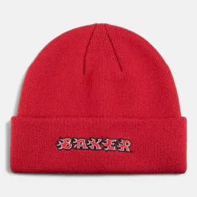 Baker Flames Beanie - Red