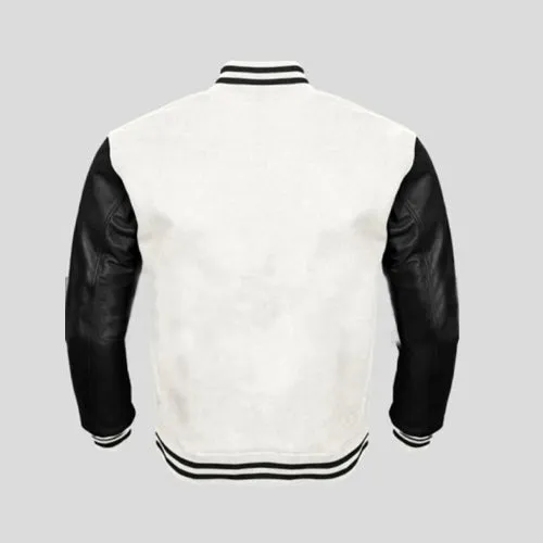 Baseball Varsity Multi-color Wool Letterman Bomber Jacket