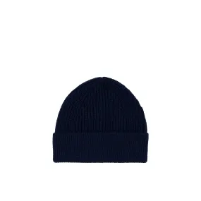 Beanie Long Navy Blue