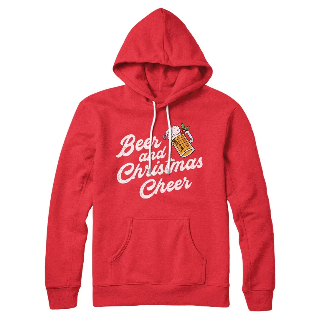 Beer And Christmas Cheer Hoodie