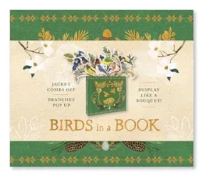 Birds In A Book-Jacket Comes Off. Branches Pop Up. Display Like a Bouquet!