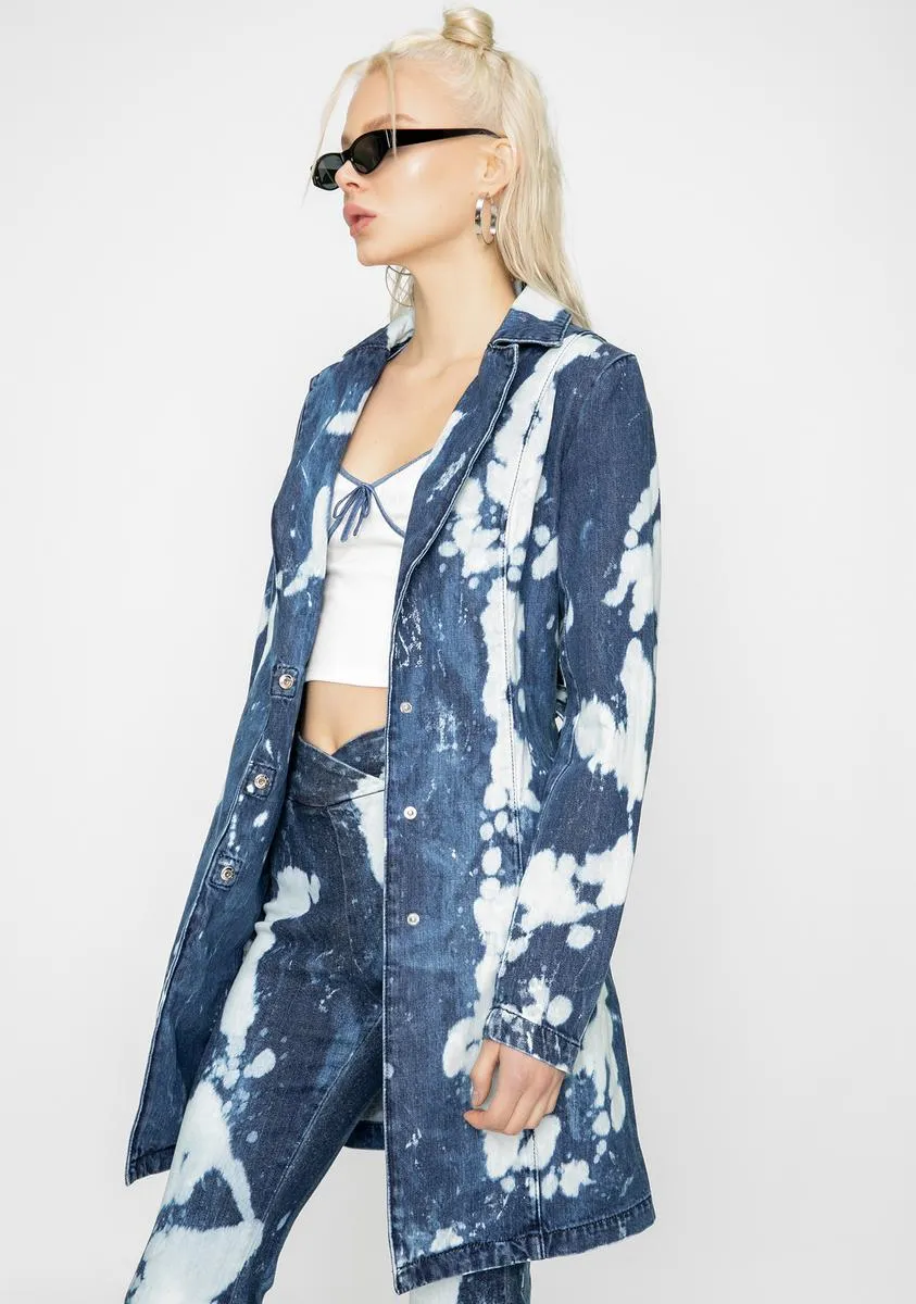 Blue Despina Denim Jacket