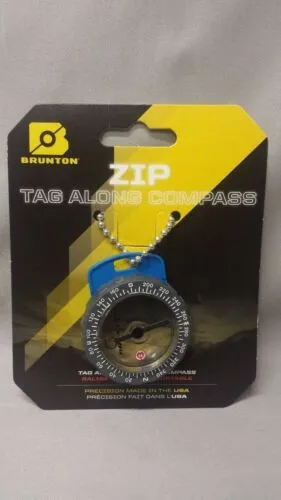 Brunton Tag-Along Zip Compass Zipper Pull F-TAZIP