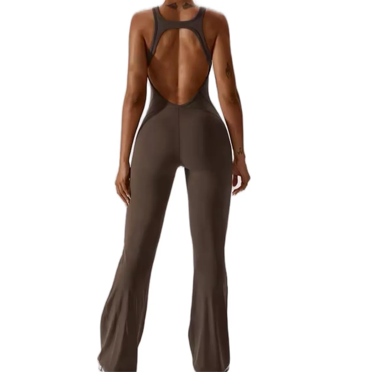 BTR Sculpt Sports Open Back Jumpsuit