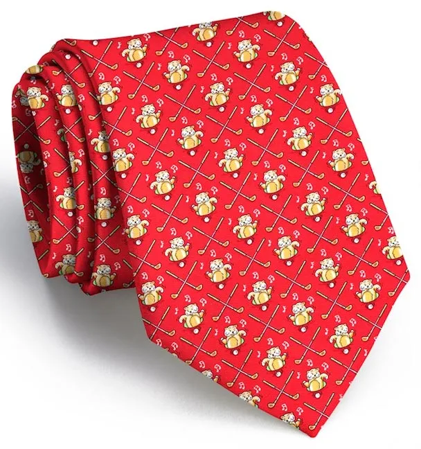 Bushwood Boogie: Boys Tie - Red