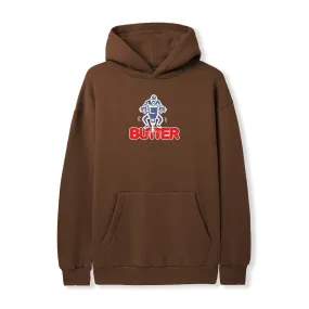 Butter Goods - Jack Hammer Pullover Hood (Chocolate)