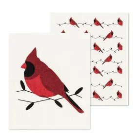 Cardinal Swedish Dish Cloth Set of 2.