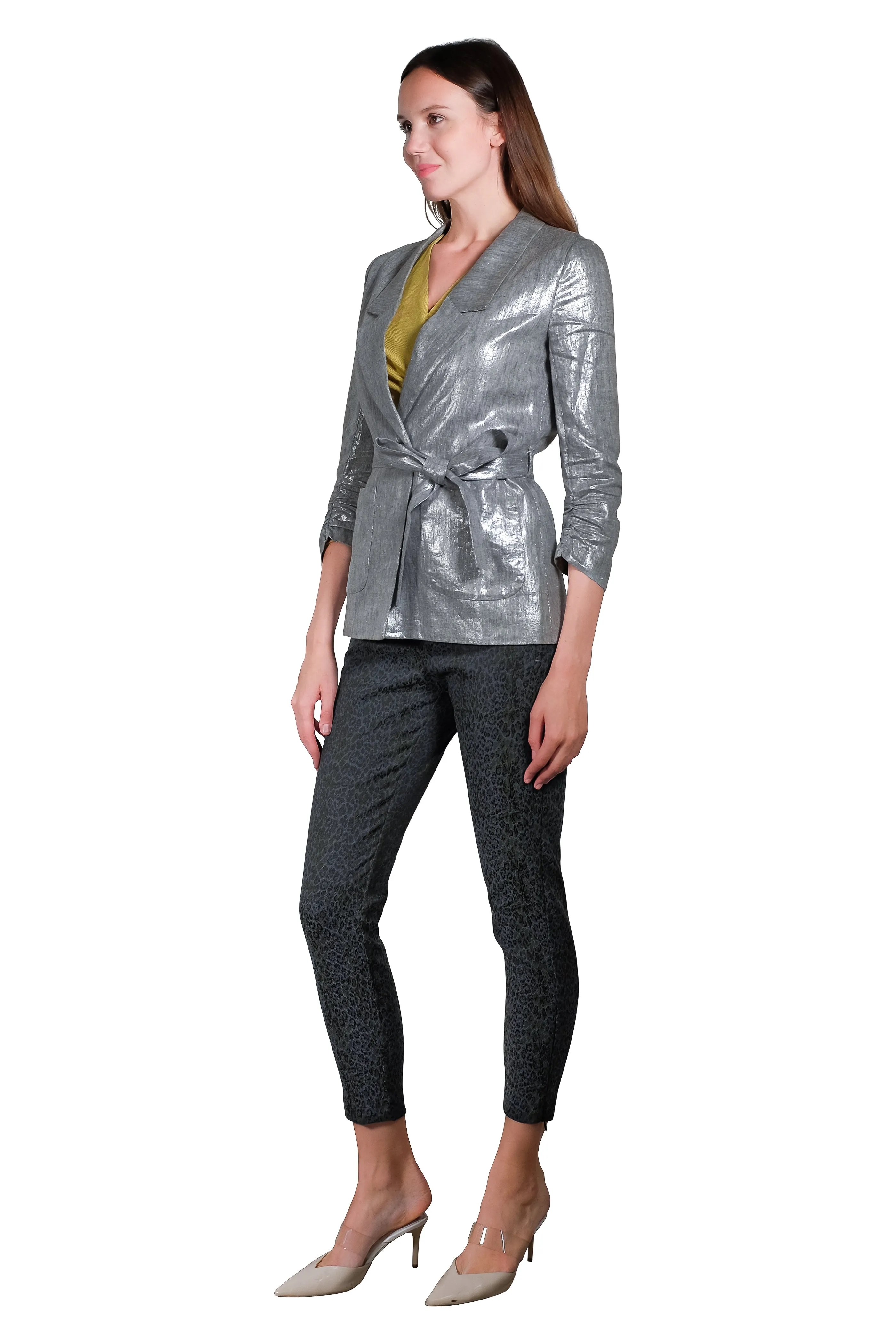 Charlotta Metallic Blazer