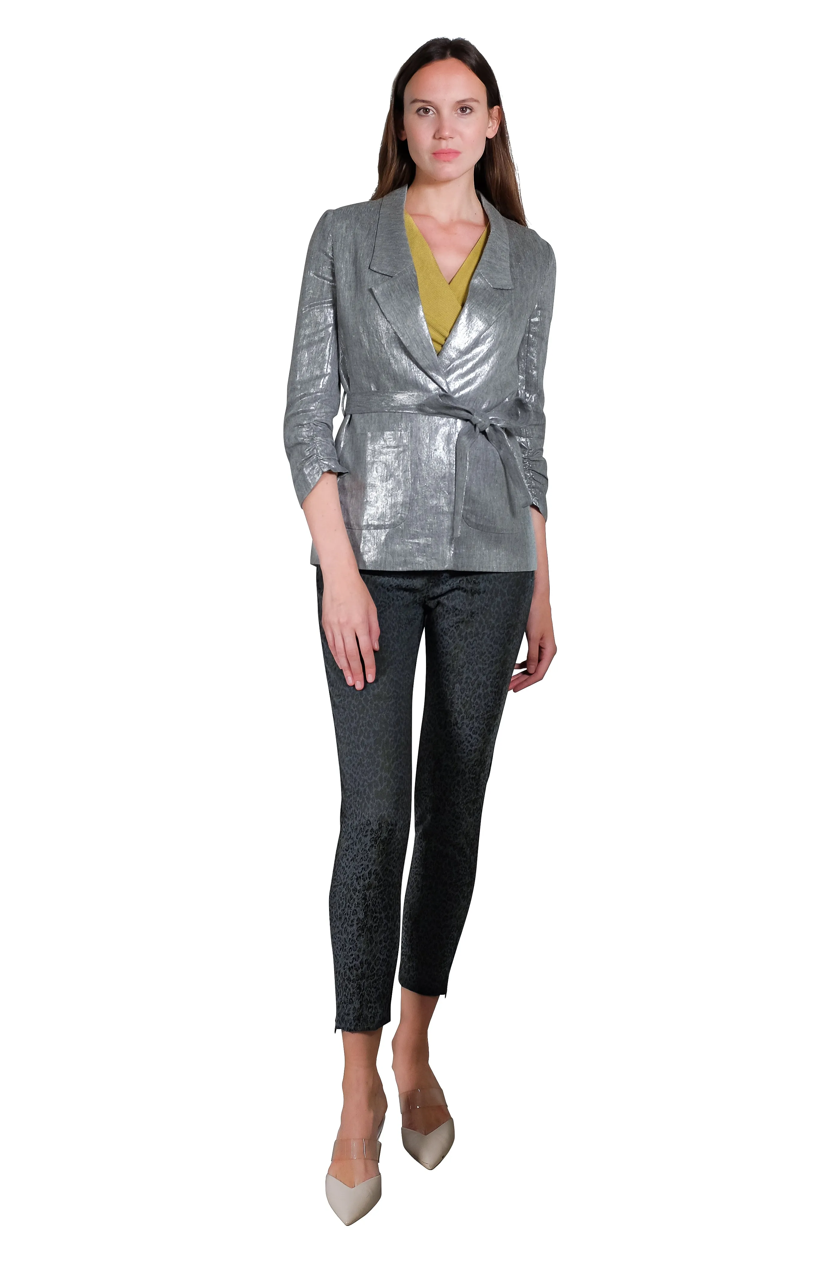 Charlotta Metallic Blazer