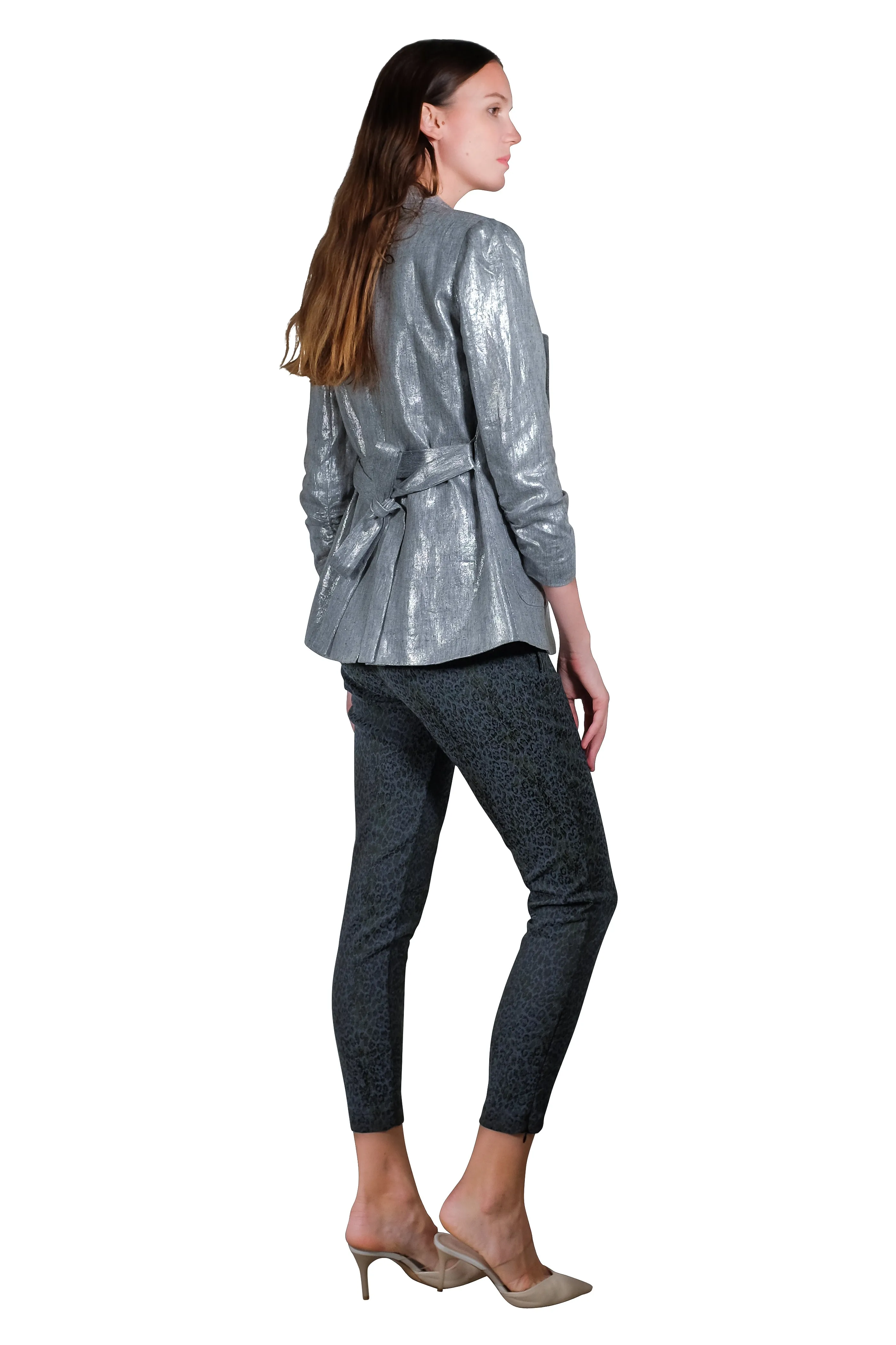 Charlotta Metallic Blazer