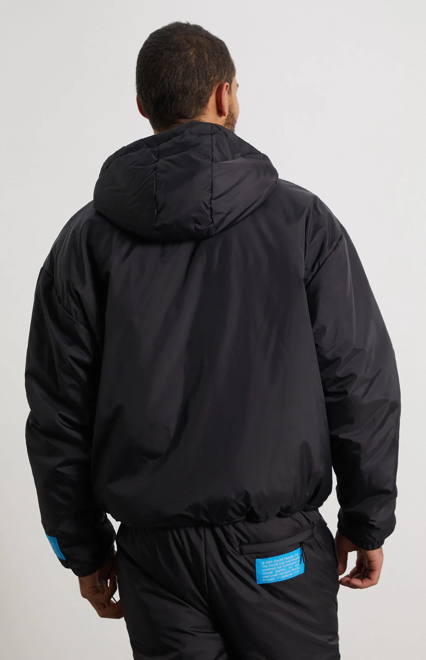 Cloud9 x PacSun Tech Jacket. Black