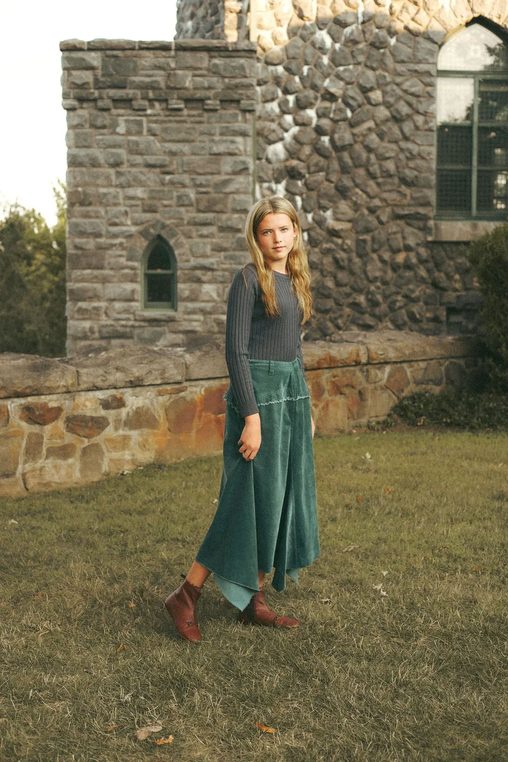 Corduroy Skirt