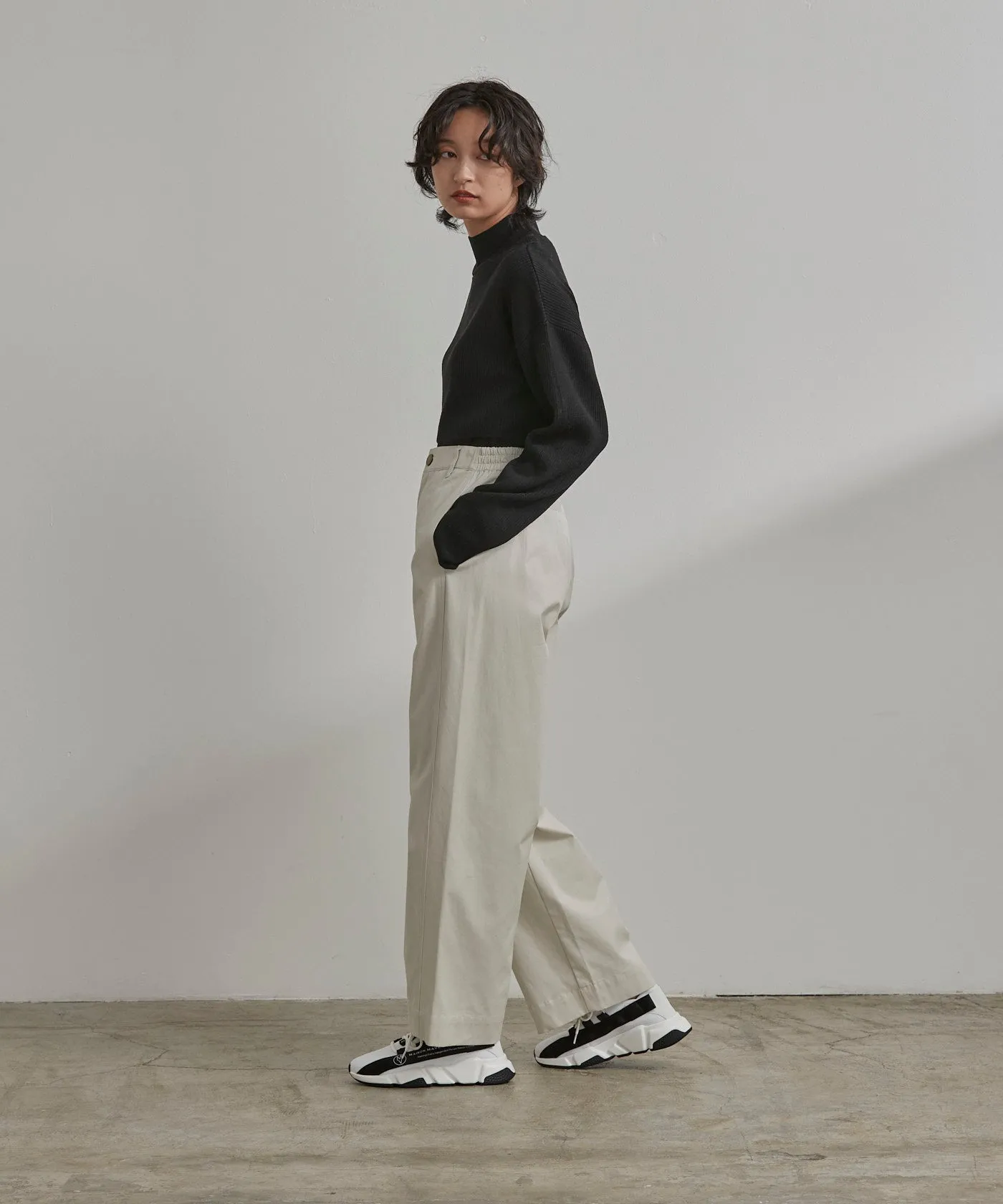 Cotton Chino Pants - White