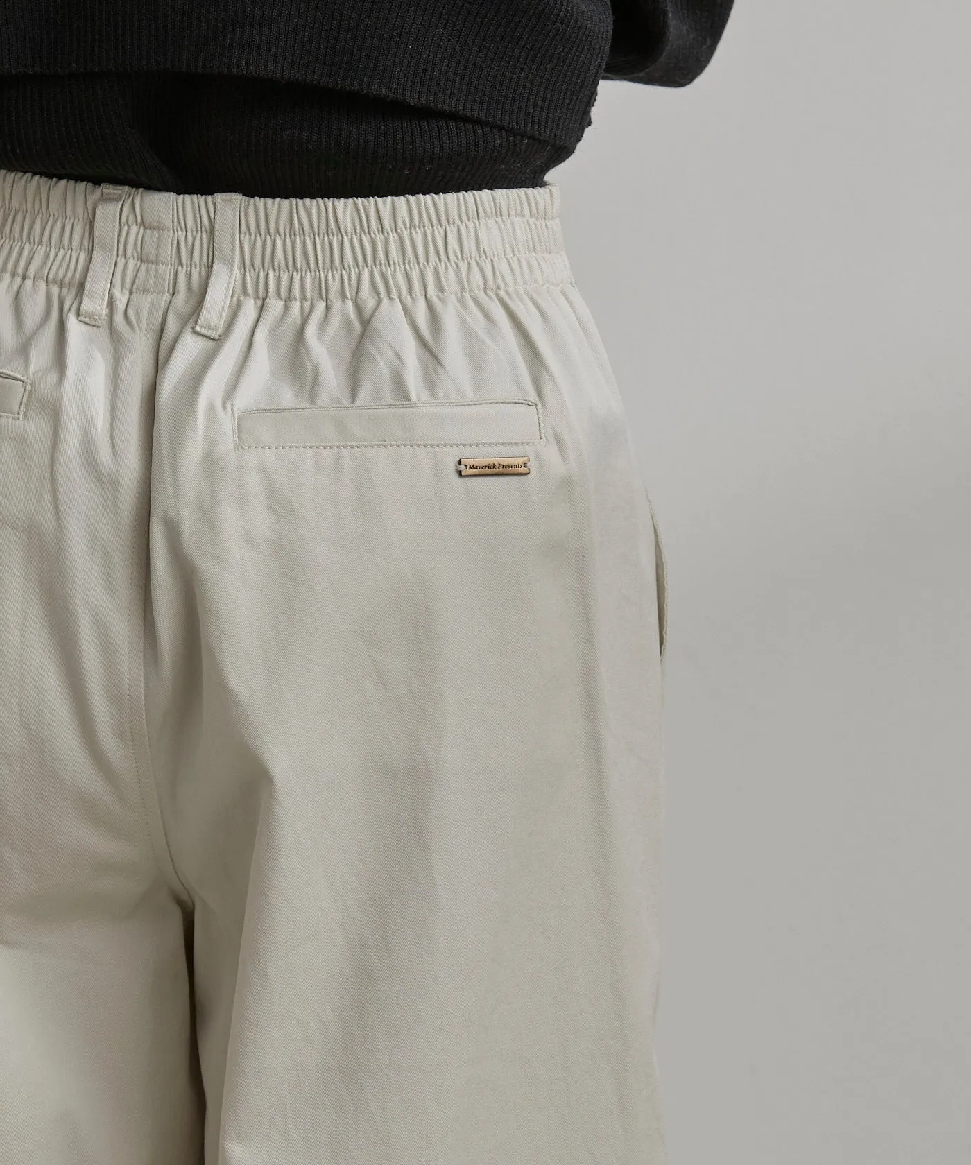 Cotton Chino Pants - White