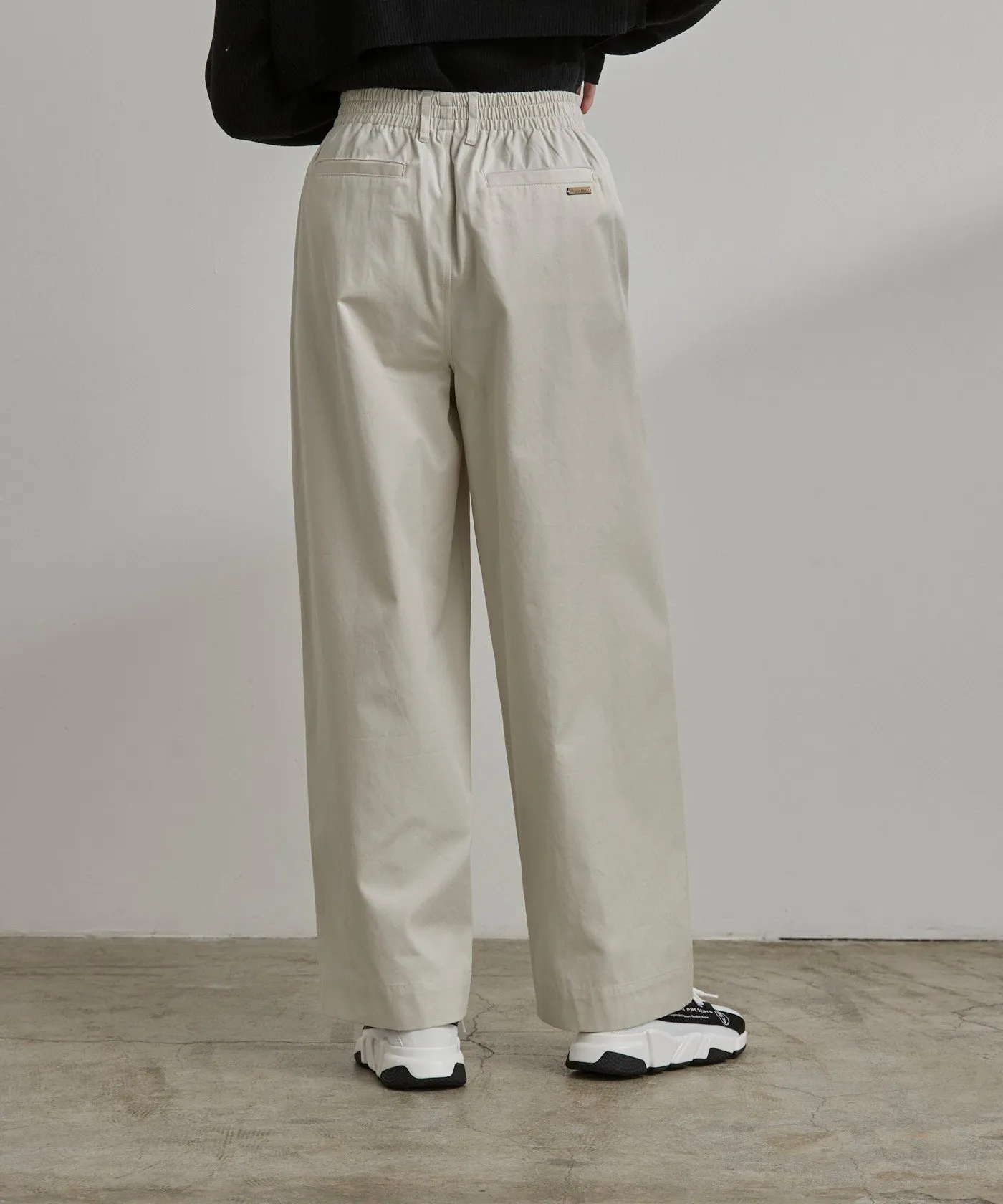 Cotton Chino Pants - White