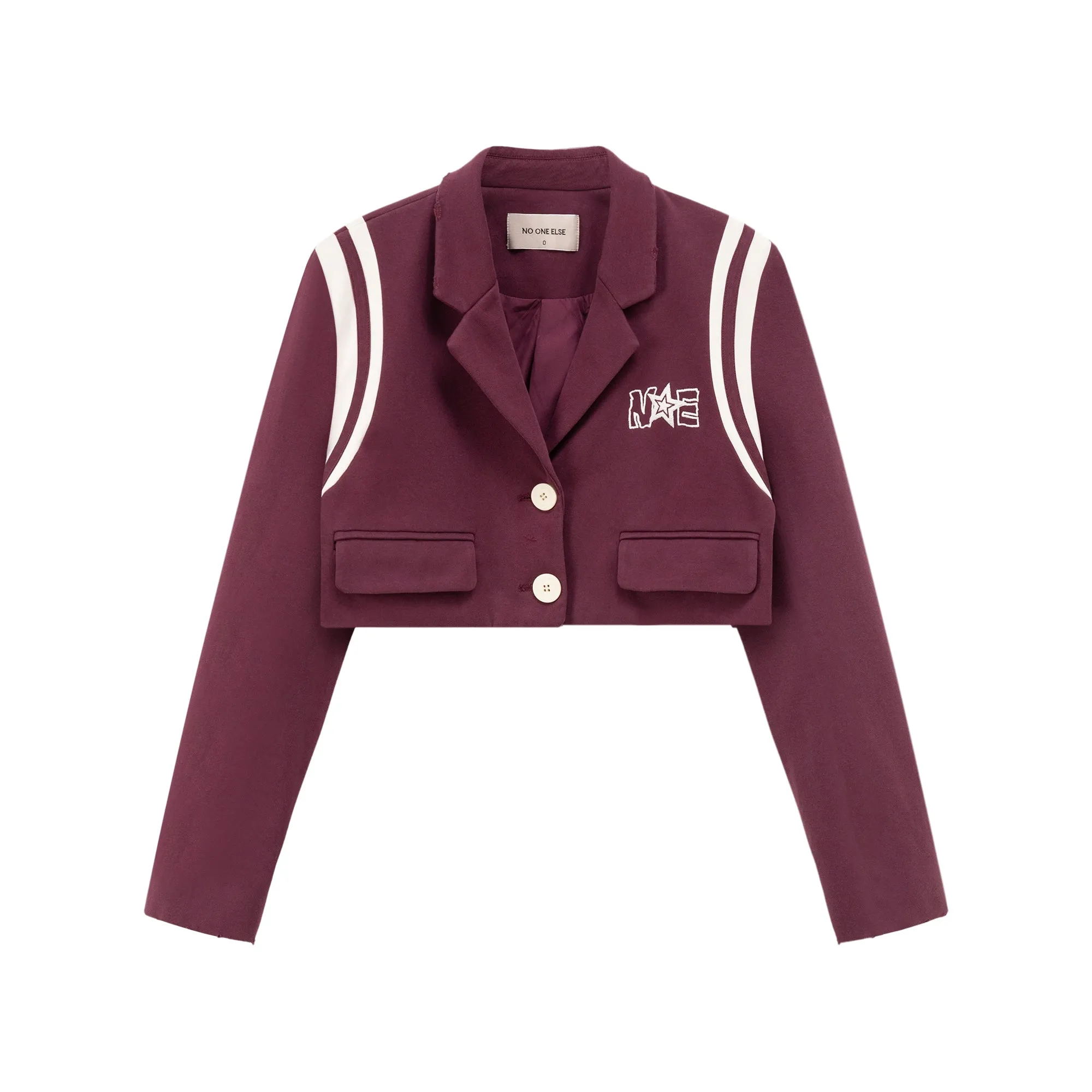 Cropped Varsity Jacket