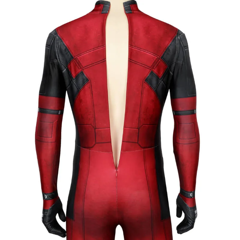 Deadpool 3 Costume Adults Wade Wilson Bodysuit Spandex Deadpool Bodysuit ACcosplay