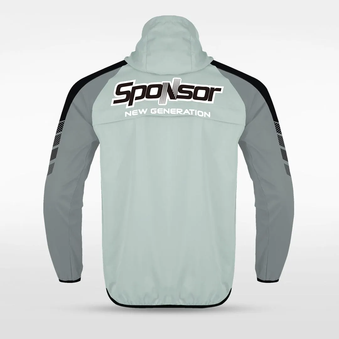 Embrace Wind Stopper - Customized Men's Sublimated Full-Zip Waterproof