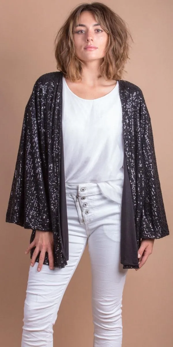 Festa Sequin Cardigan