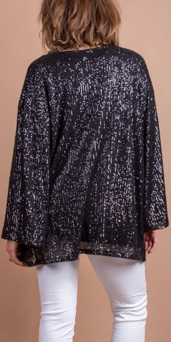 Festa Sequin Cardigan