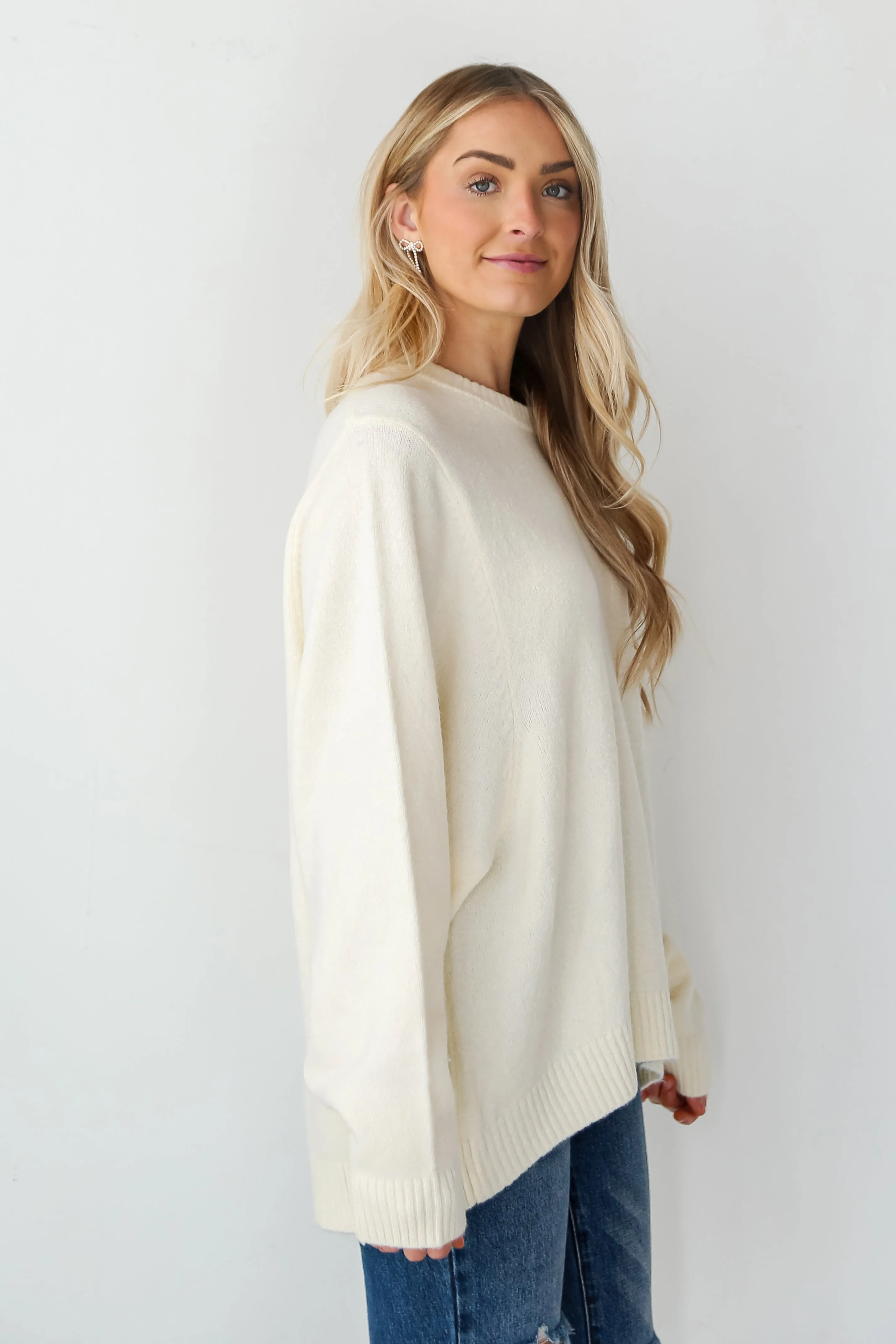 FINAL SALE - Aubrey Oversized Sweater - DOORBUSTER