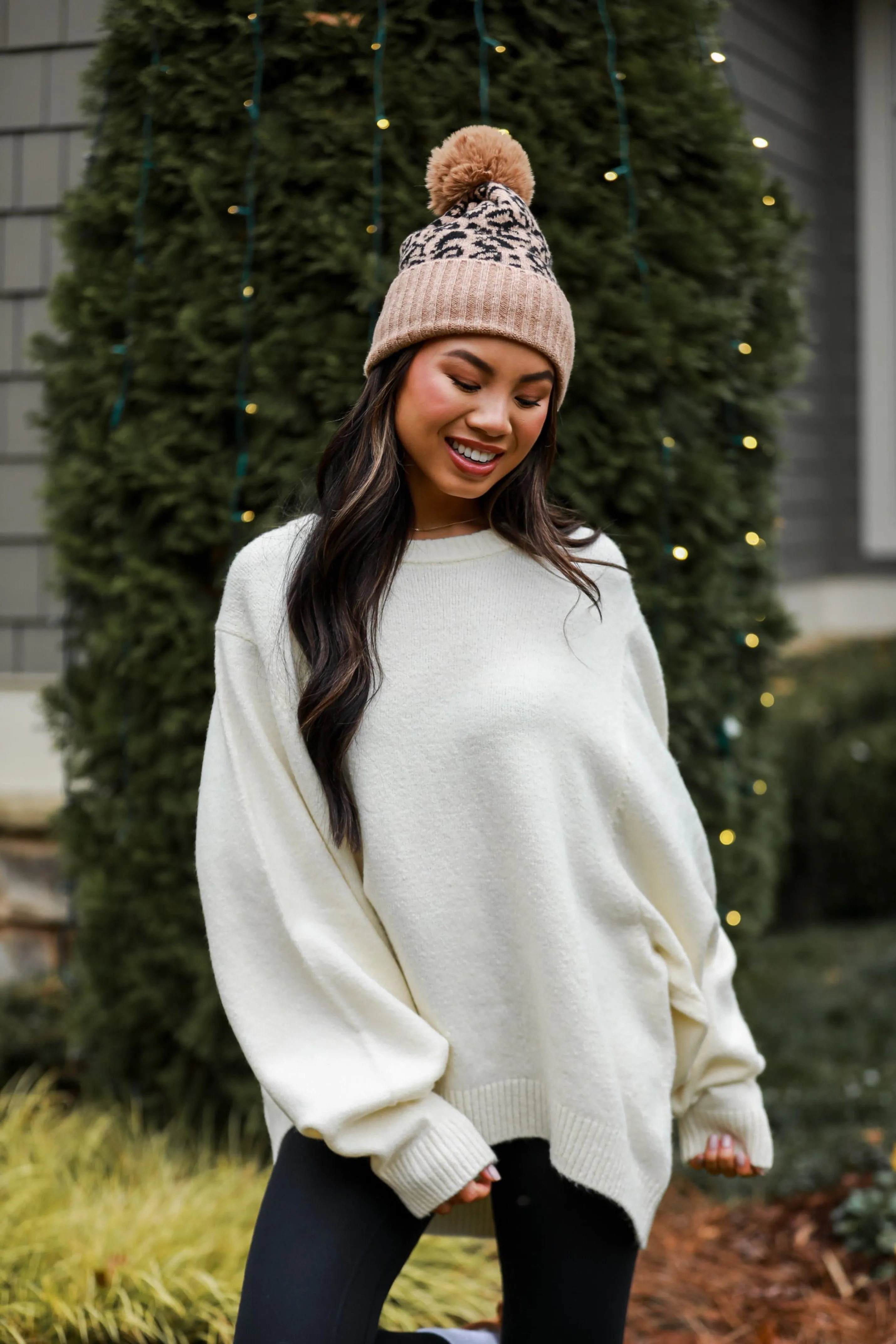 FINAL SALE - Aubrey Oversized Sweater - DOORBUSTER