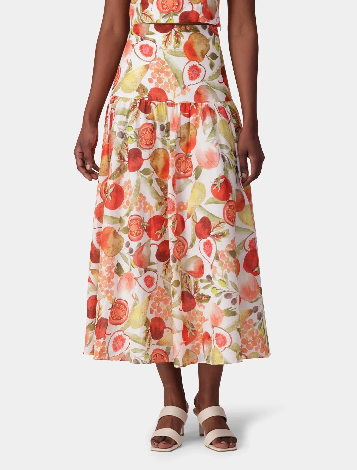 Flore Midi Skirt