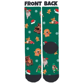 Furballs Inc. Holiday Crew Socks