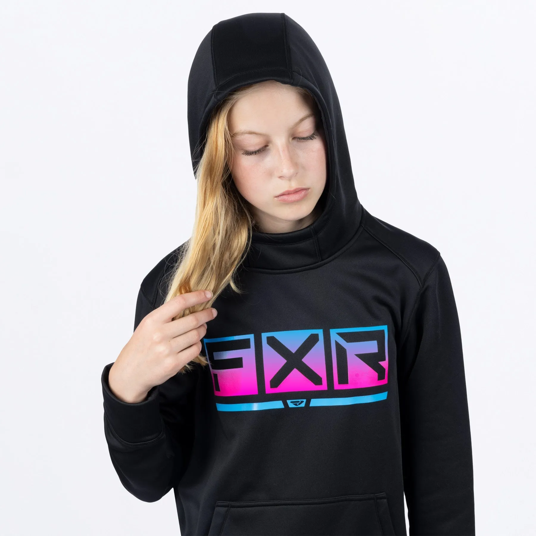 FXR Youth Podium Tech Pullover Hoodie