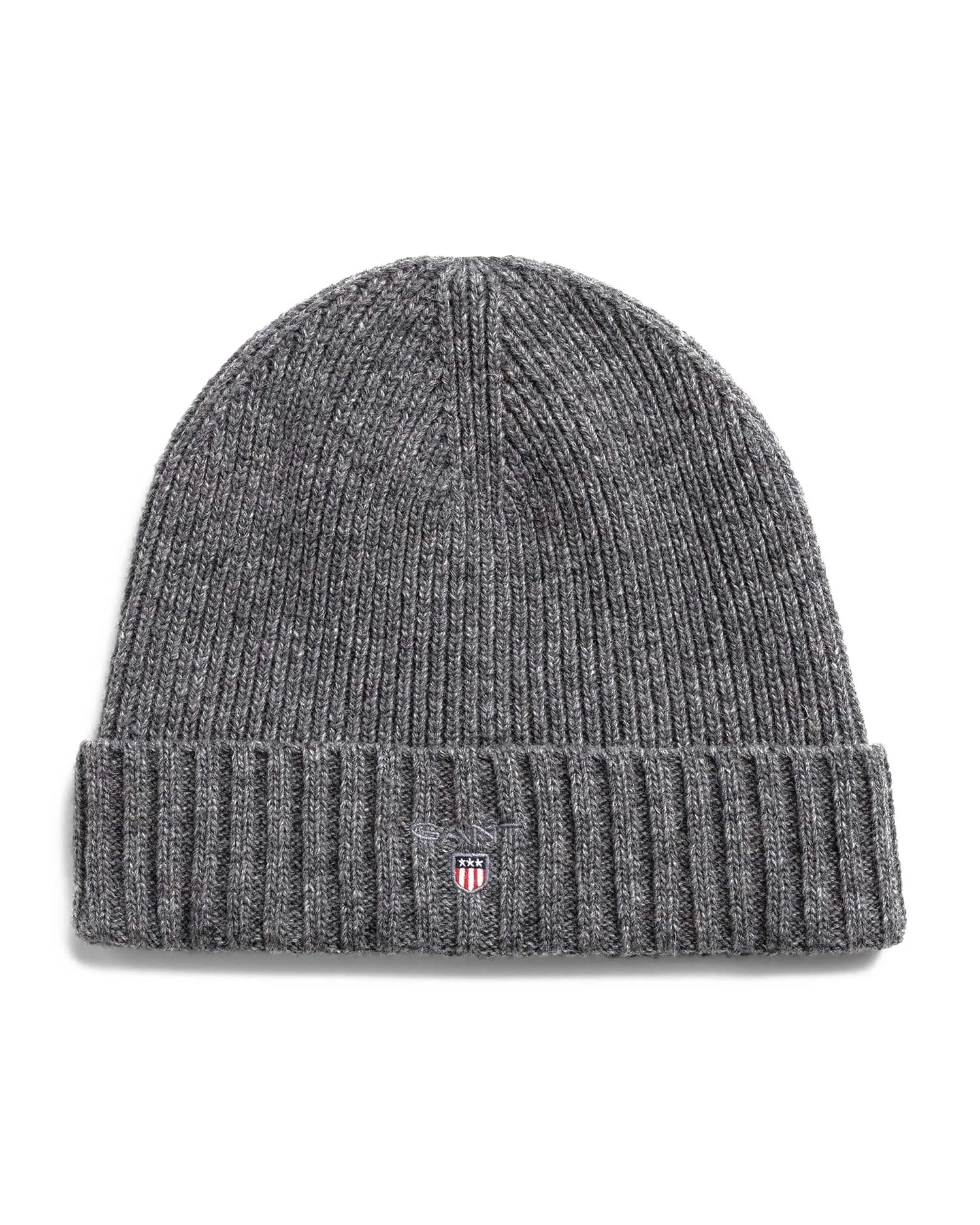 GANT Wool Blend Beanie in Grey