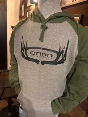 Green Sleeve Antler Logo Hoodie