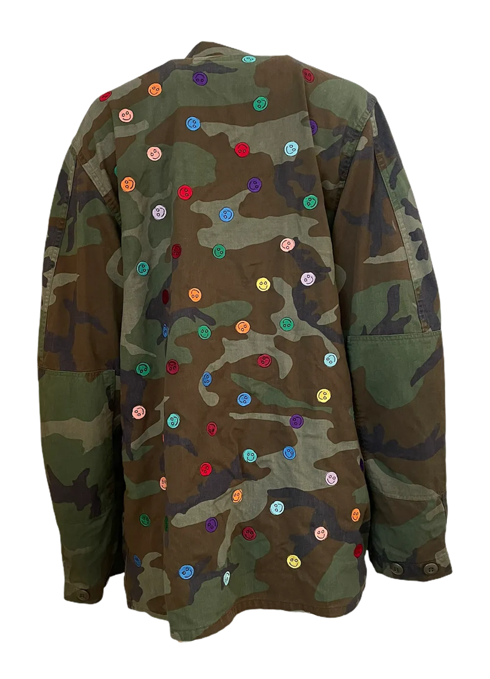 Happy Pills Vintage Camo Jacket