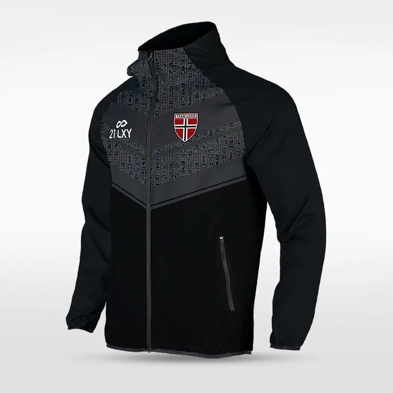 Historic Egypt - Customized Men's Sublimated Full-Zip Waterproof