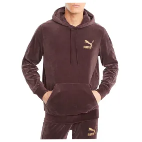 Iconic T7 Velour Pullover Hoodie