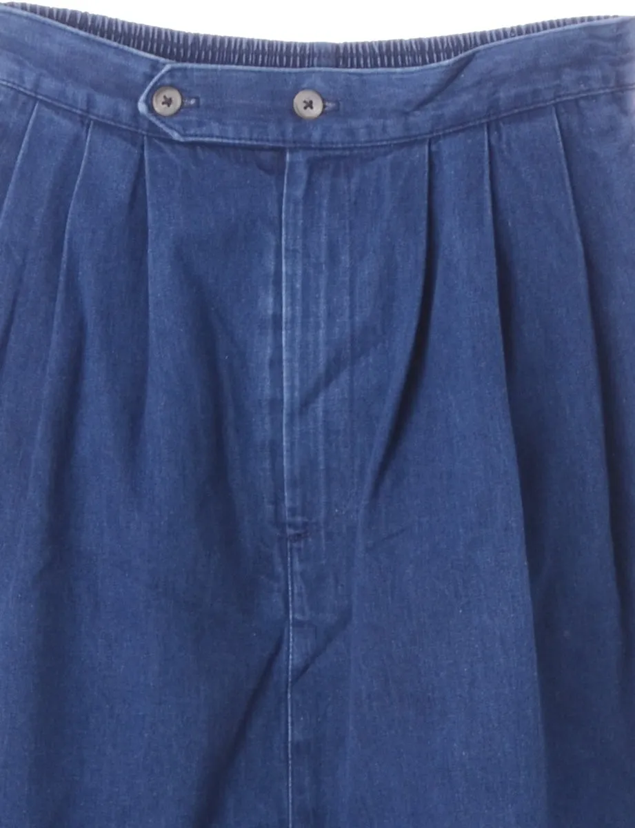 Indigo Midi Skirt