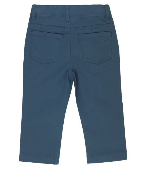 Indigo Stretch Chino Pants