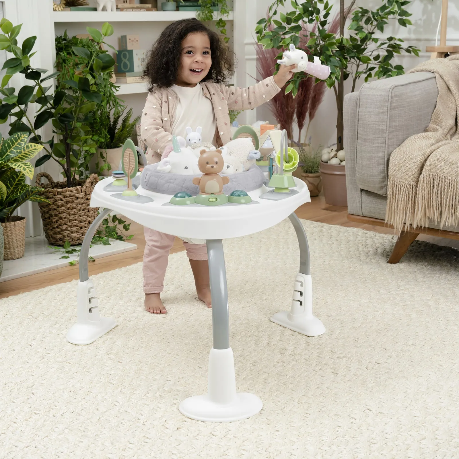 Ingenuity: Spring & Sprout 2 in 1 Activity Jumper & Table