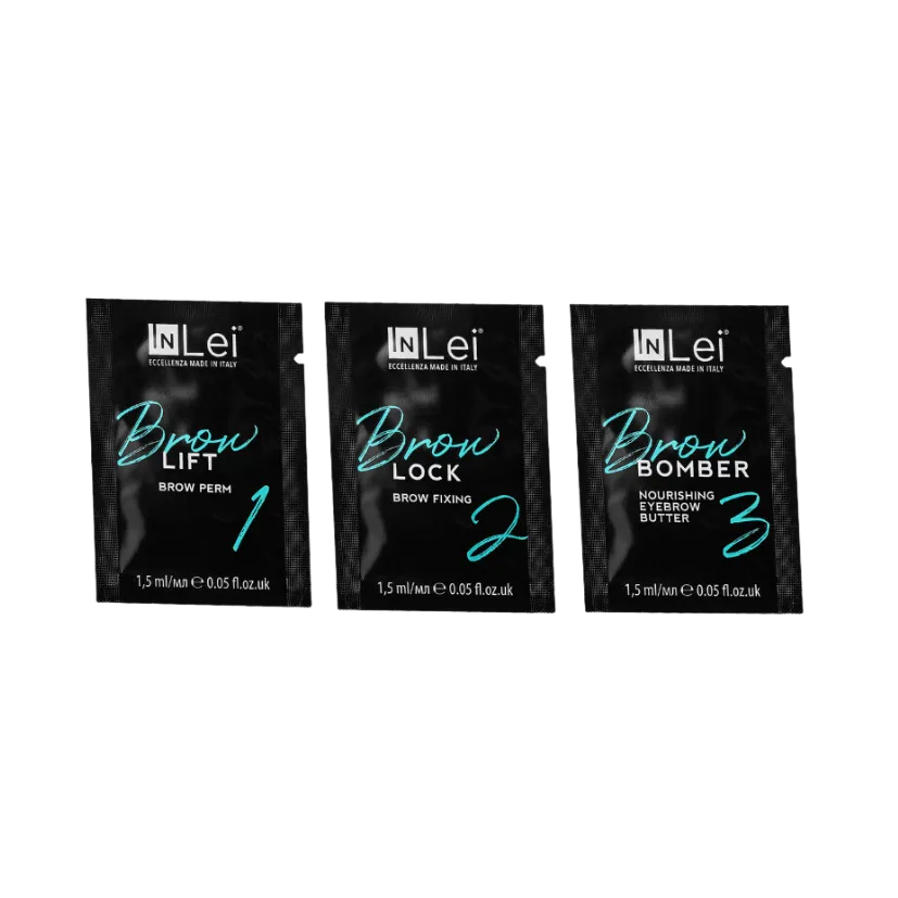 InLei® - Brow Bomber Lamination Sample Kit (Solutions in sachets)