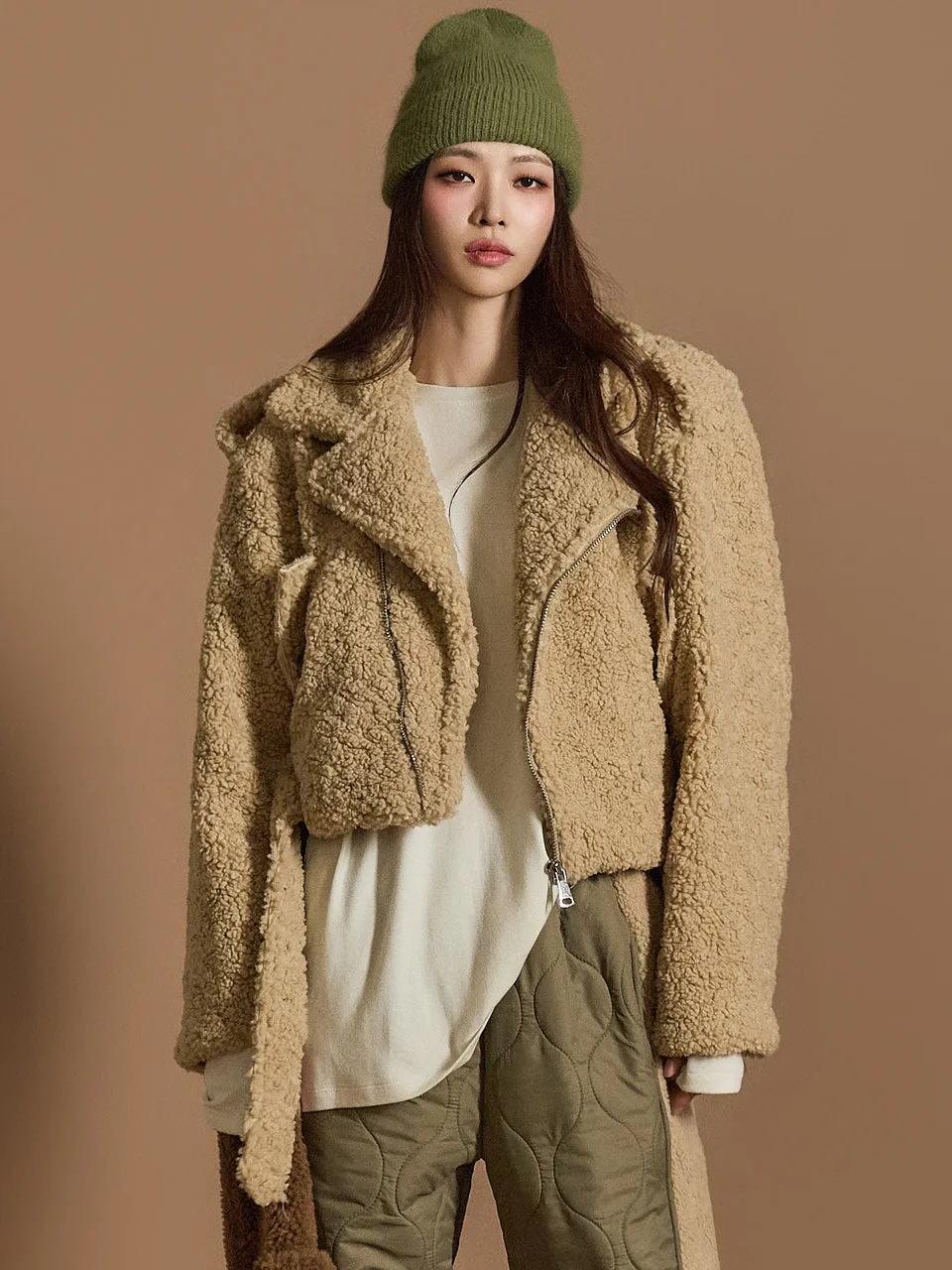 J2560 Bouclé Cropped Jacket