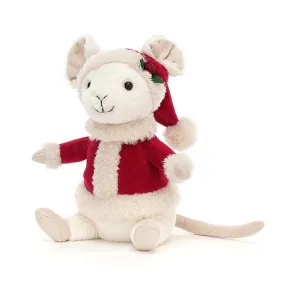 Jellycat Merry Mouse Santa