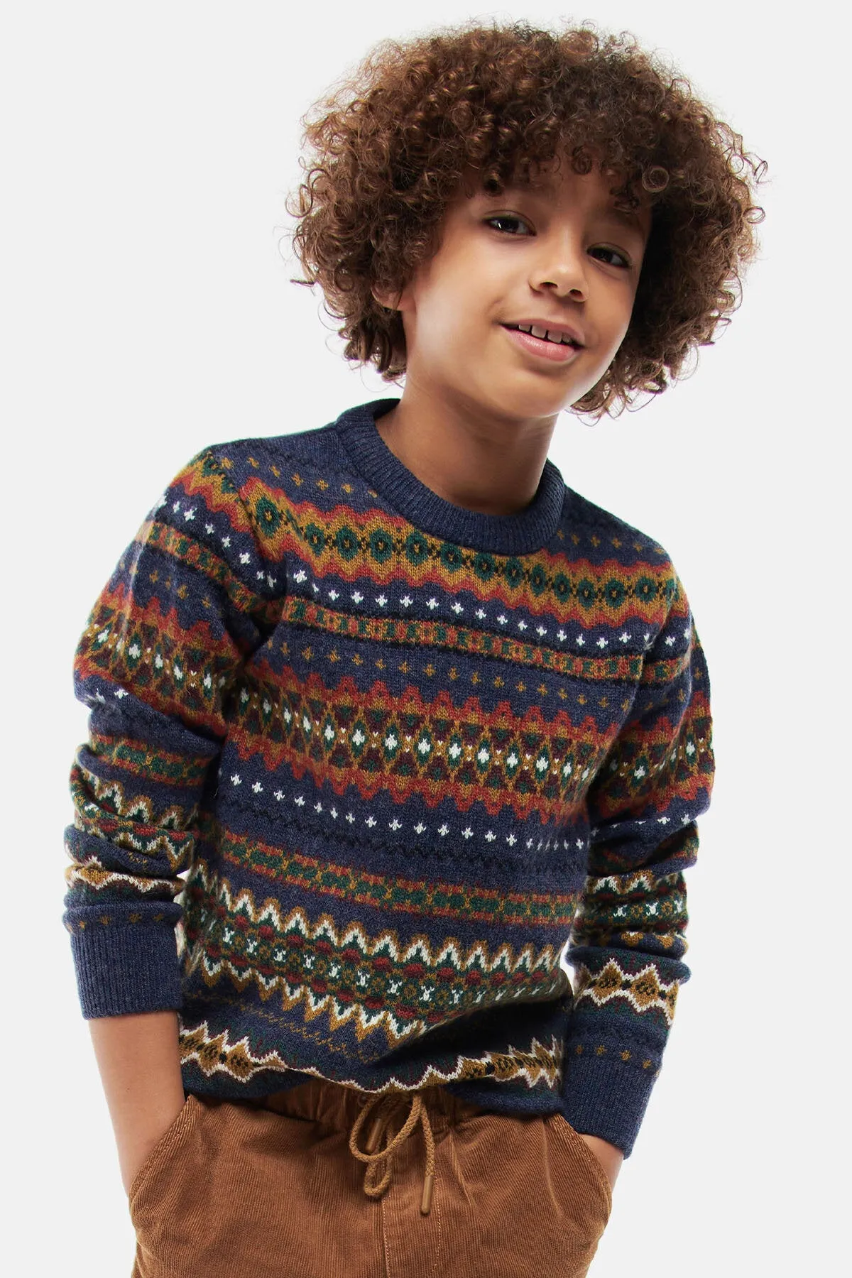 Jumper Case Fair Isle Crew