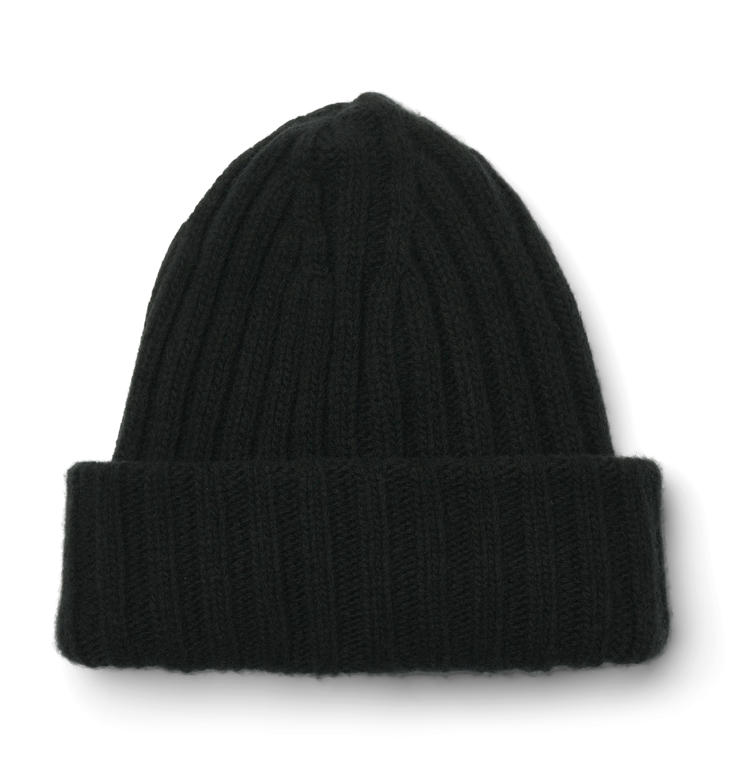 Kari Lambswool Beanie - Black