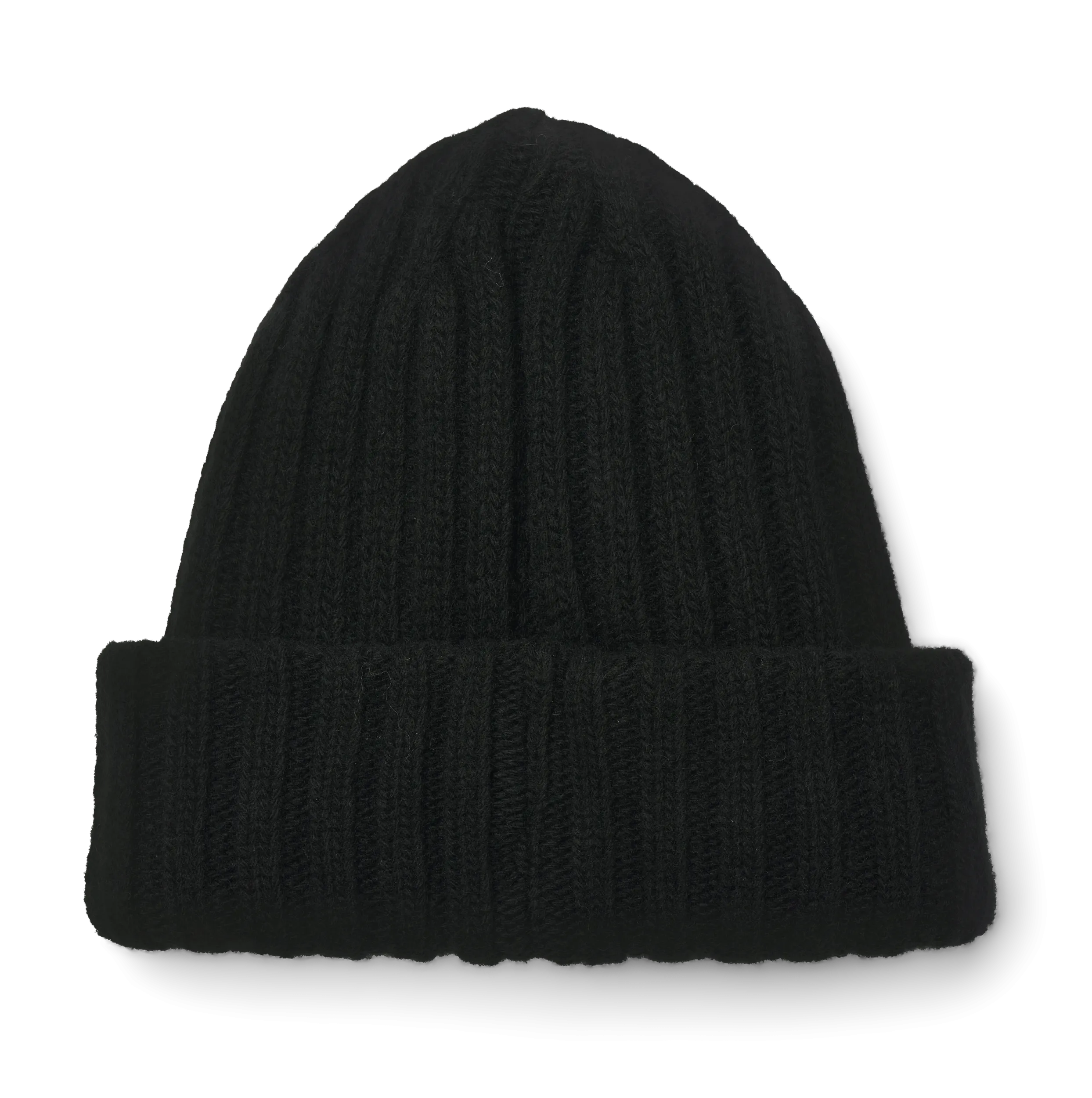 Kari Lambswool Beanie - Black